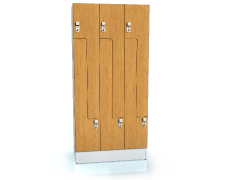 Premium lockers Z-shaped doors ALFORT DD 1920 x 900 x 520